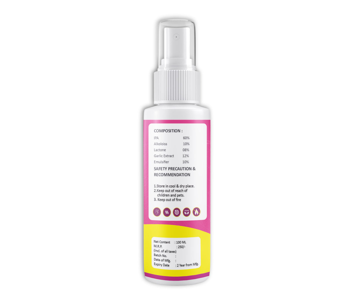 New Amish Premium Herbal Housefly Repellent Spray, Safe, Natural & Effective