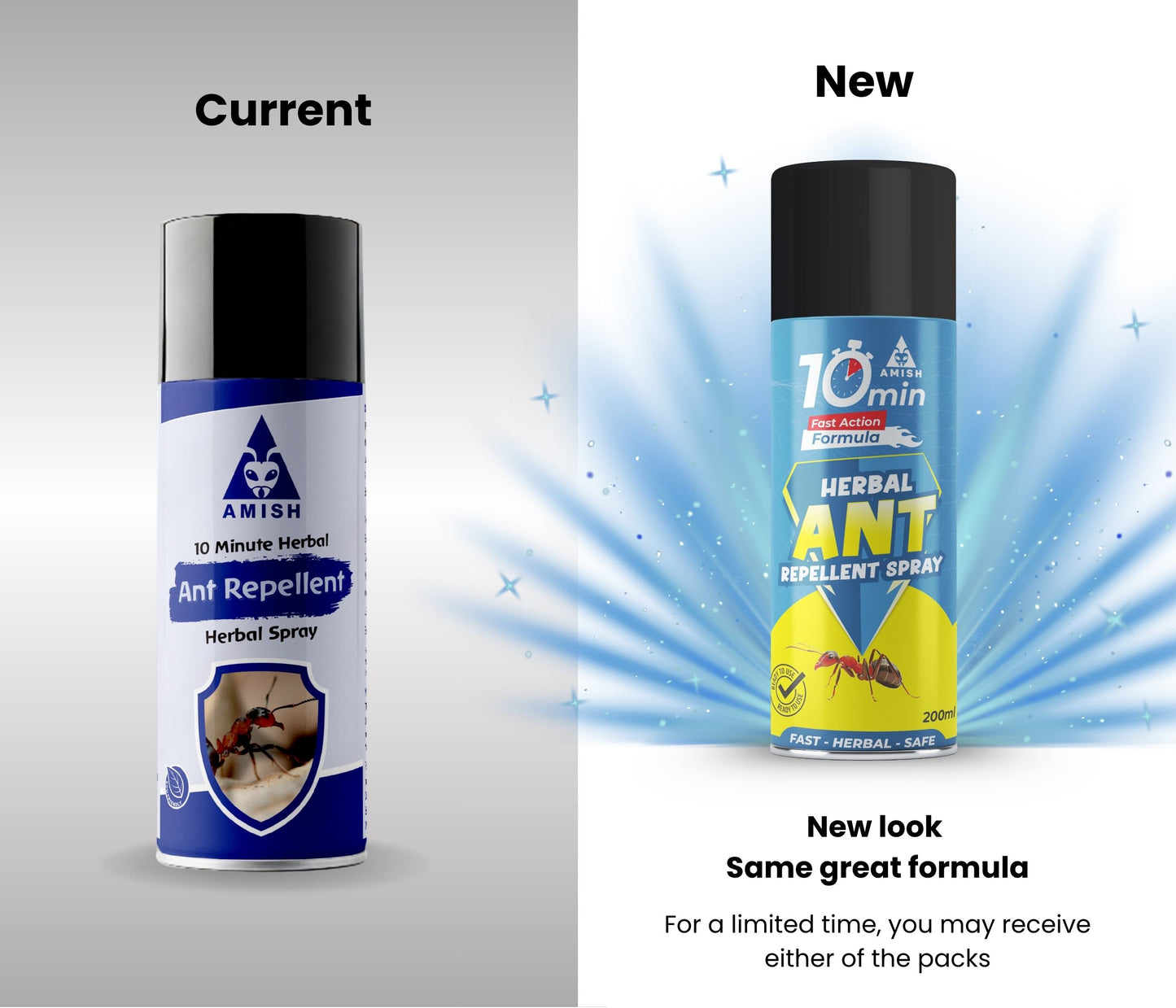 Amish Ant Spray Aerosol Spray 200ML Ready To Use Spray, Plant Based Extract