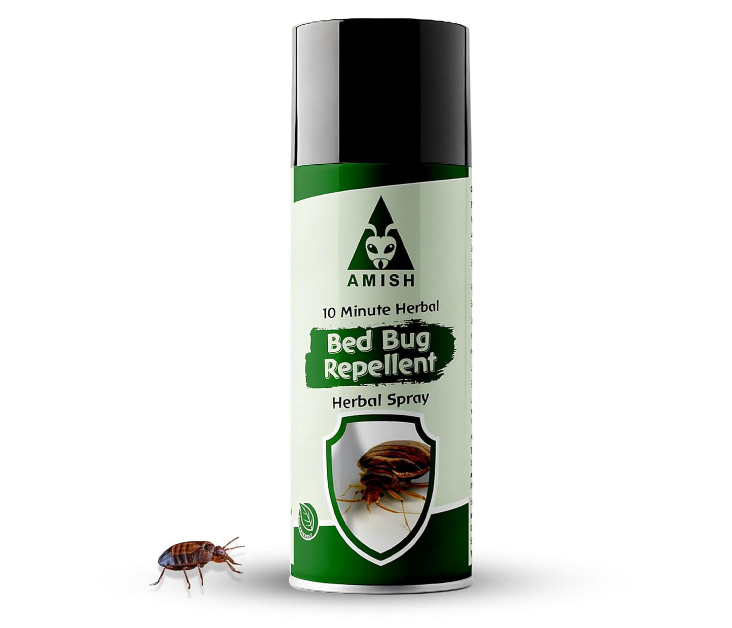 Amish Aerosol Bed-Bug 200ML Pack Of 1 Herbal Bed- Bug Spray,Ready To Use