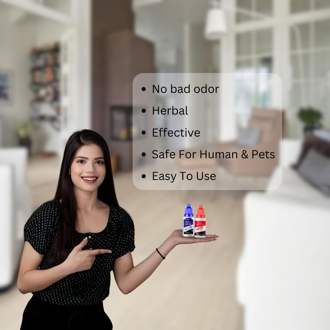 Amish Combo Pack Of Eco- Friendly Ant Gel 20g With Amish-C Cockroach Gel 30g For Home Kitchen Ants & Cockroach | Instant Results For Insect Control