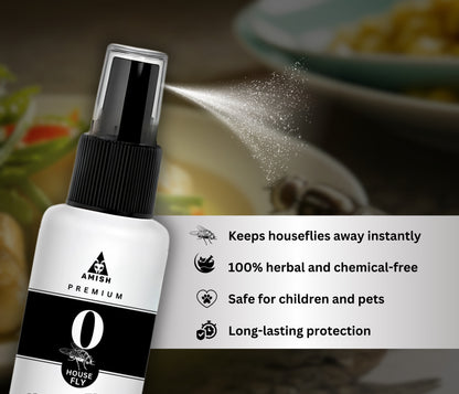 New Amish Premium Herbal Housefly Repellent Spray, Safe, Natural & Effective
