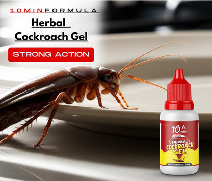 Amish C Herbal Cockroach Gel 30gm Pack of 2 |10 Minutes Result Guaranty|Removes Entire Cockroach Infestation|Powerful Cockroach Repellent For Home|100% Organic Chemical Free