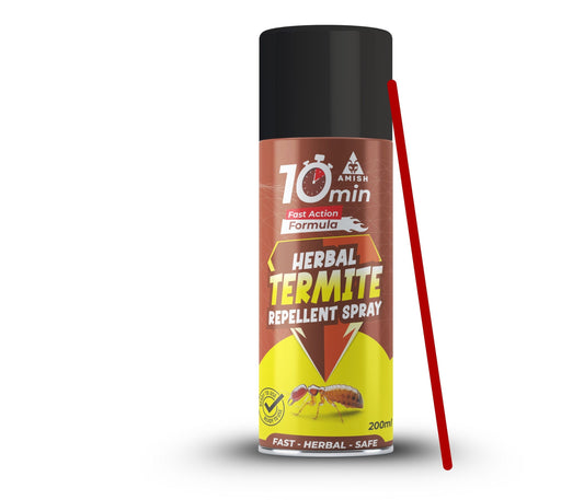 Amish Aerosol Termite Spray 200ml, Ready To Use Termite Control Wood Protection Spray,  Eco-friendly Termite 10 Minutes Formula