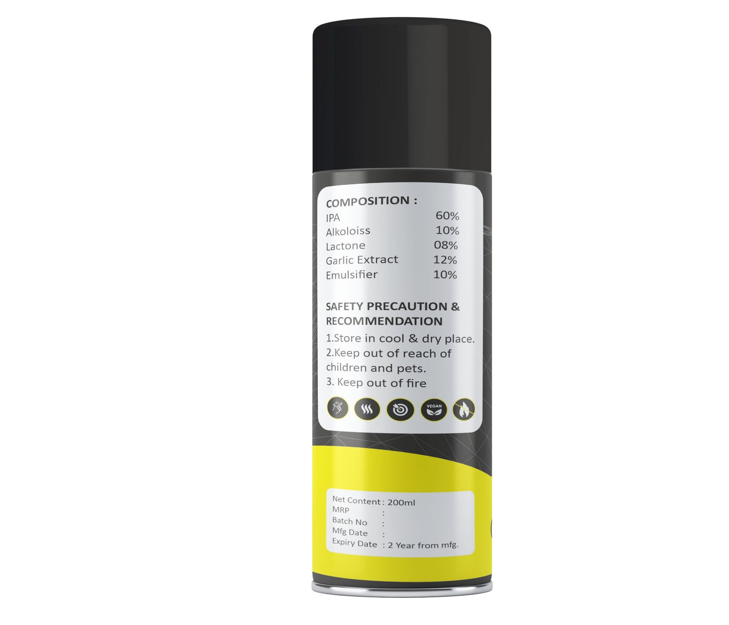 Amish Aerosol All In One Insect Repellent Spray 200ml
