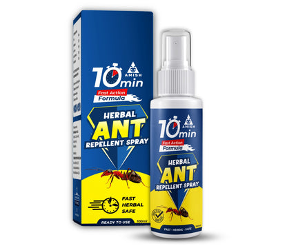 Herbal Ant Spray 100ml Pack Of 1 |10 Minutes Formula |Removes Entire Ant colony|Powerful 100% Organic No Chemical Ant Repellent Spray for Home Kitchen Office Garden Long Lasting Protection Instant Action