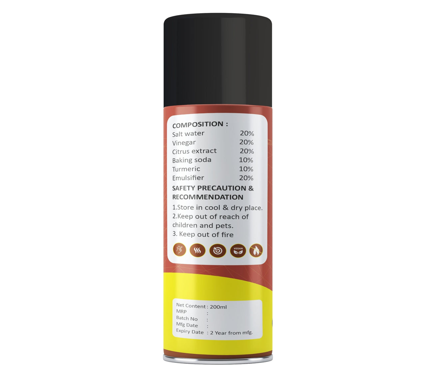 Amish Aerosol Termite Spray 200ml, Ready To Use Termite Control Wood Protection Spray,  Eco-friendly Termite 10 Minutes Formula