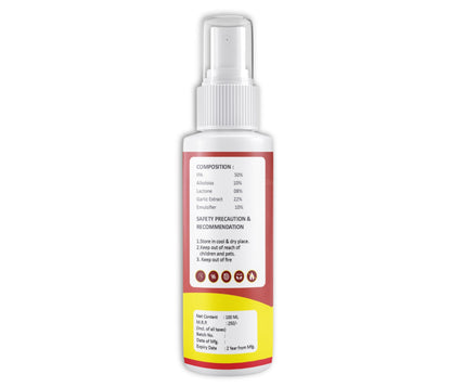 Amish Herbal Cockroach Spray 100ml, 10Minutes Result Guaranty
