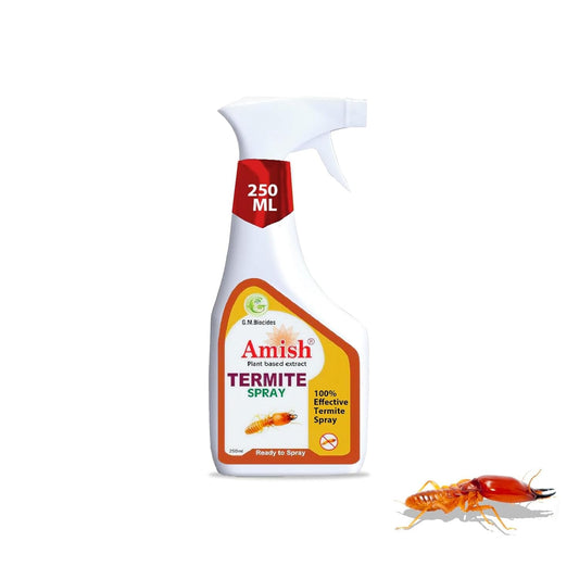 Amish Herbal Termite Spray 250 ml|10 Minutes Formula |Removes Entire Termite colony