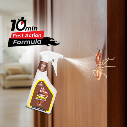Amish Herbal Termite Spray 250 ml|10 Minutes Formula |Removes Entire Termite colony