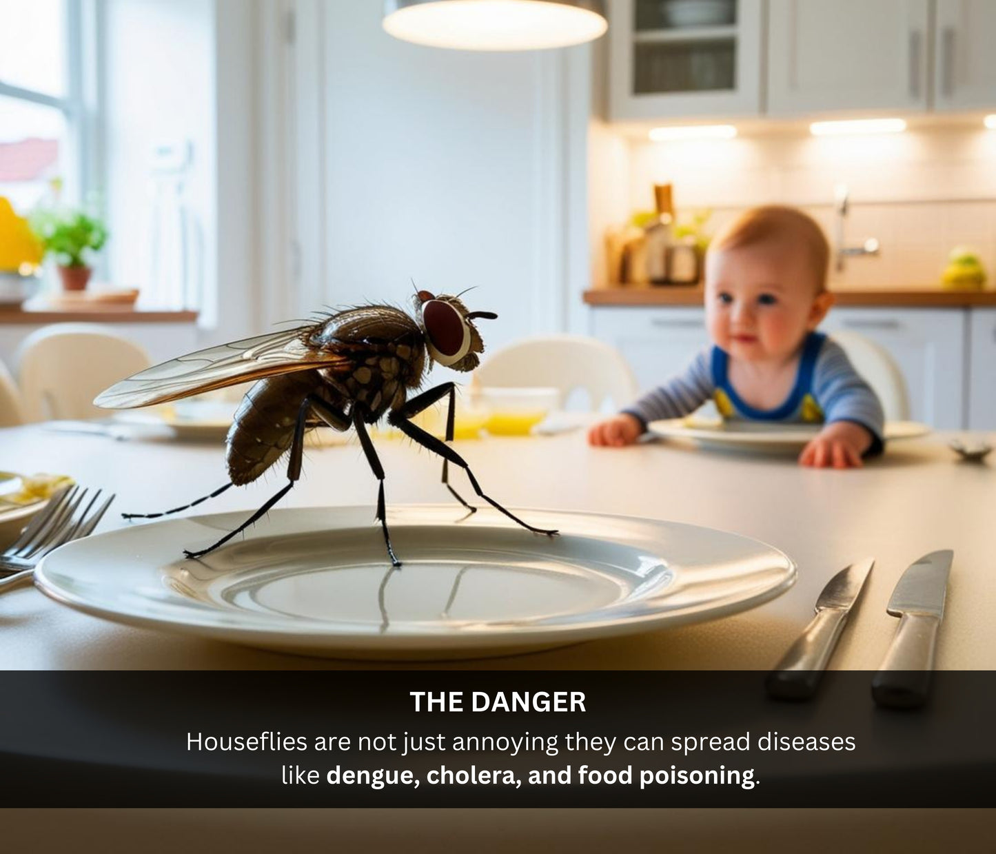 New Amish Premium Herbal Housefly Repellent Spray, Safe, Natural & Effective