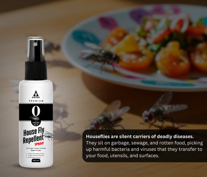 New Amish Premium Herbal Housefly Repellent Spray, Safe, Natural & Effective